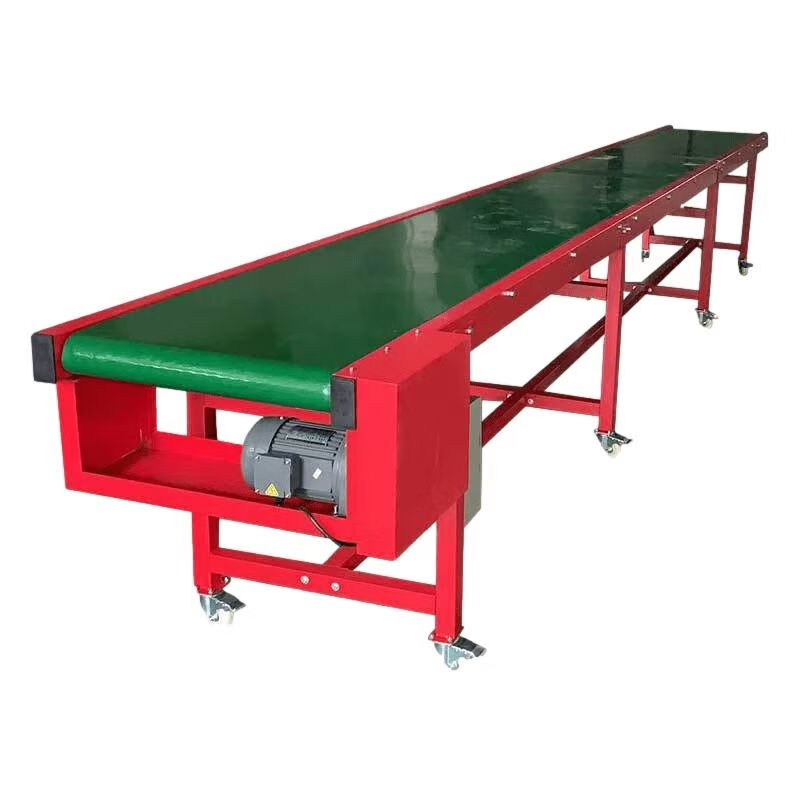 带式输送机（beltconveyor）又称胶带输送机或皮带机是一种广泛应用的连续式械。@华成智能(图1)